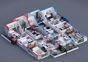 Новый комплекс в районе Оба