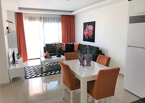 Двухкомнатная квартира в шаговой доступности от моря