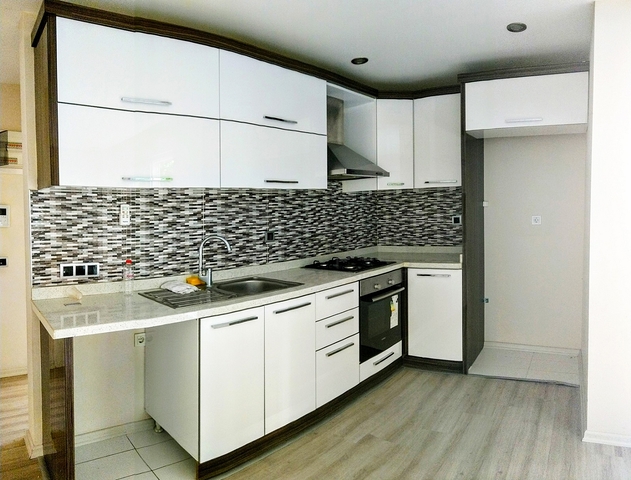 Квартира 1+1 с видом на бассейн в Хурме Коньяалты