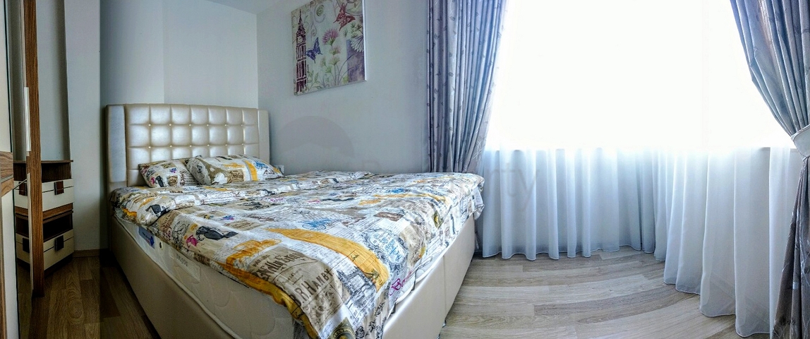 Квартира 1+1 с мебелью в комплексе 500 м до моря