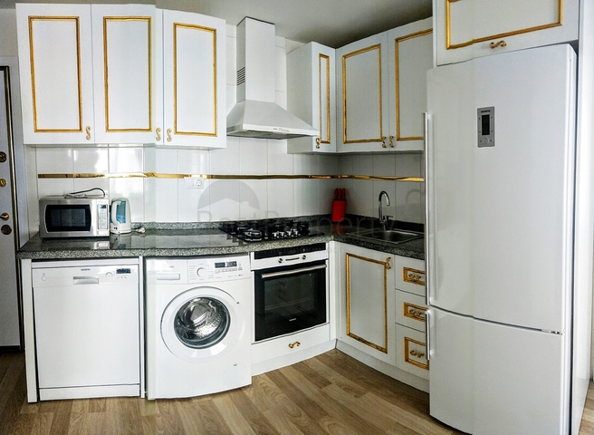 Квартира 1+1 с мебелью в комплексе 500 м до моря