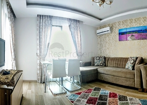 Квартира 1+1 с мебелью в комплексе 500 м до моря