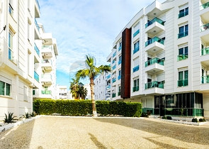 Квартира 1+1 с мебелью в комплексе 500 м до моря