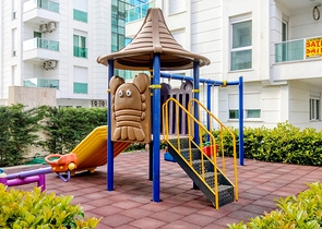 Квартира 1+1 с мебелью в комплексе 500 м до моря