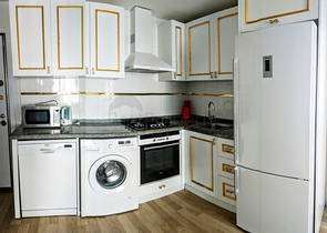 Квартира 1+1 с мебелью в комплексе 500 м до моря