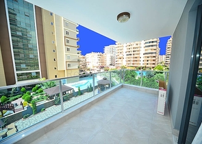 Шикарно меблированная квартира на морском побережье