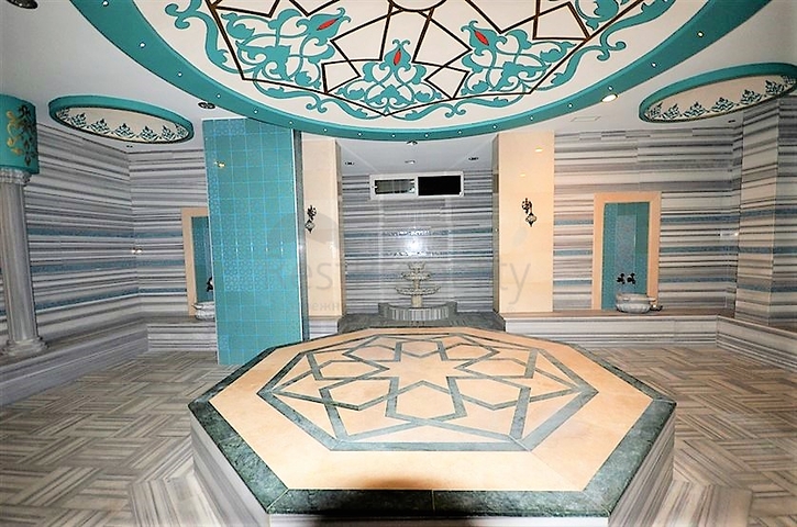 Апартаменты 1+1 в тихом и зеленом уголке Алании