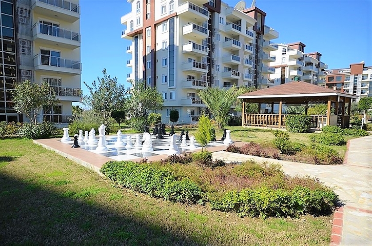 Апартаменты 1+1 в тихом и зеленом уголке Алании