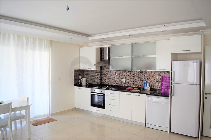 Апартаменты 1+1 в тихом и зеленом уголке Алании