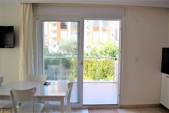 Апартаменты 1+1 в тихом и зеленом уголке Алании