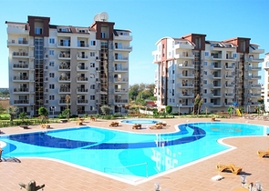 Апартаменты 1+1 в тихом и зеленом уголке Алании