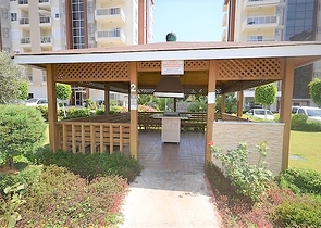 Апартаменты 1+1 в тихом и зеленом уголке Алании