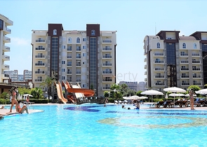 Апартаменты 1+1 в тихом и зеленом уголке Алании