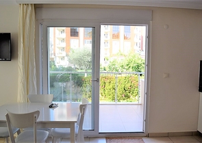 Апартаменты 1+1 в тихом и зеленом уголке Алании