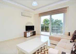 Меблированная двухкомнатная квартира в Авсалларе