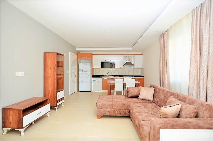 Меблированная трехкомнатная квартира в новом комплексе