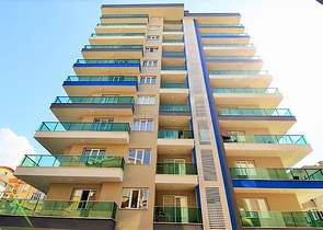 Меблированная трехкомнатная квартира в новом комплексе