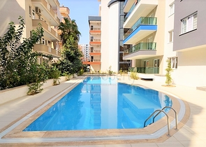 Меблированная трехкомнатная квартира в новом комплексе