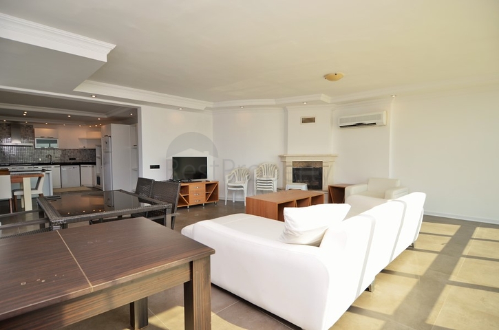 Большая вилла с камином