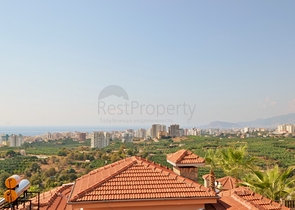 Большая вилла с камином