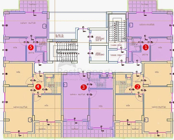 Новый комплекс в районе Махмутлар