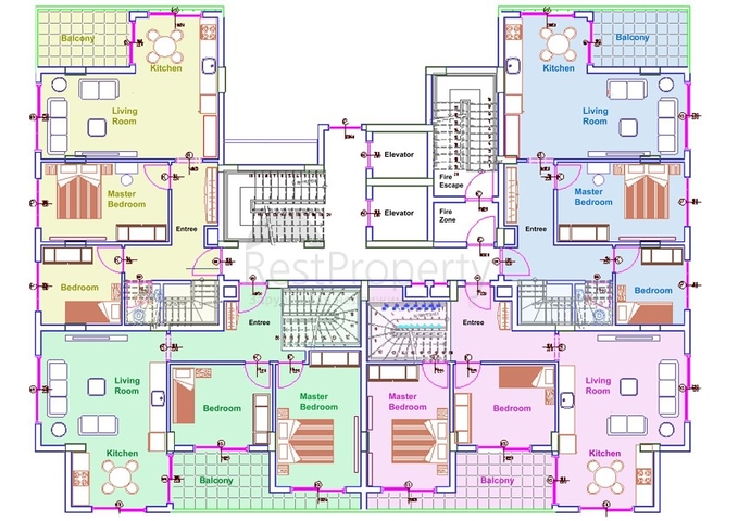 Новый комплекс в районе Махмутлар