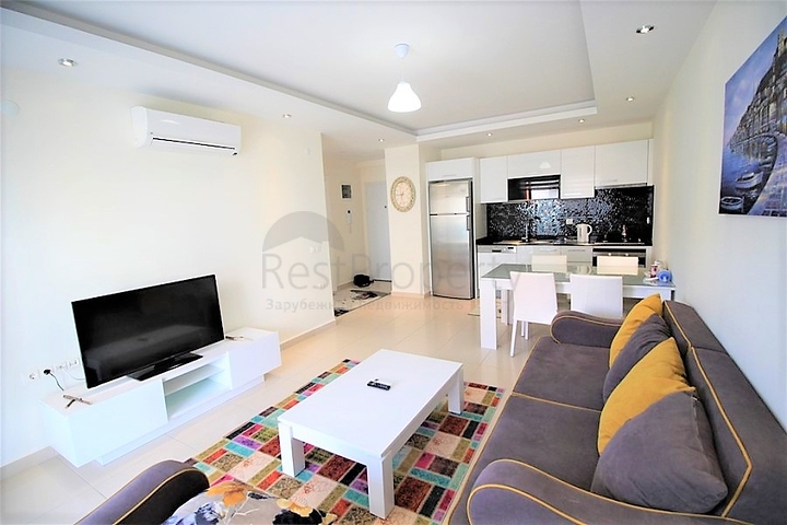 Двухкомнатная квартира в комплексе с отельной инфраструктурой