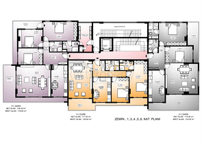 Апартаменты 3+1 в новом комплексе