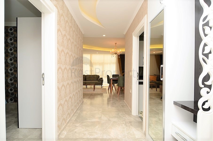 Трехкомнатная квартира в комплексе с отельной инфраструктурой