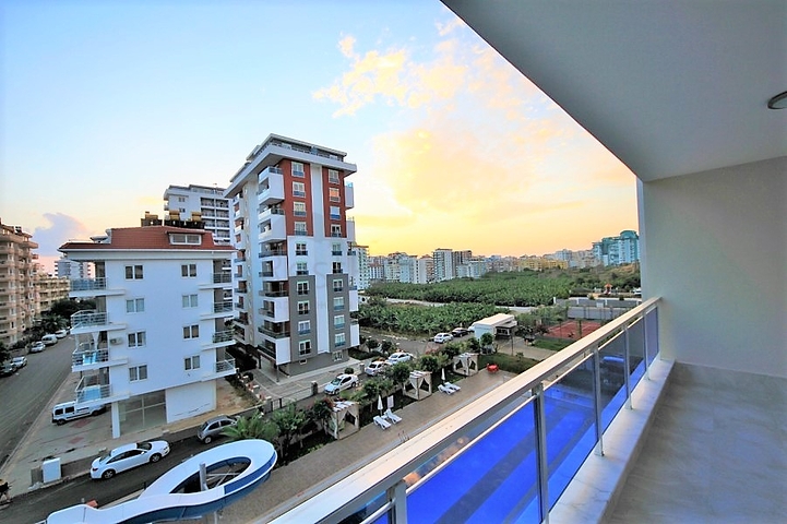 Апартаменты 2+1 с большой площадью в Махмутларе