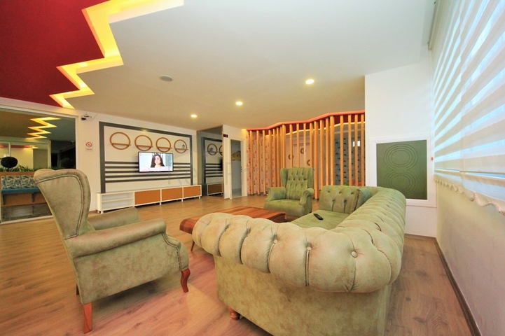 Апартаменты 2+1 с большой площадью в Махмутларе