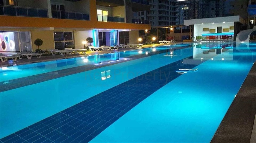 Апартаменты 2+1 с большой площадью в Махмутларе