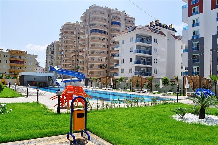 Апартаменты 2+1 с большой площадью в Махмутларе