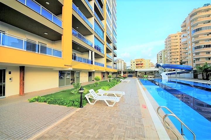 Апартаменты 2+1 с большой площадью в Махмутларе