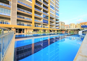 Апартаменты 2+1 с большой площадью в Махмутларе