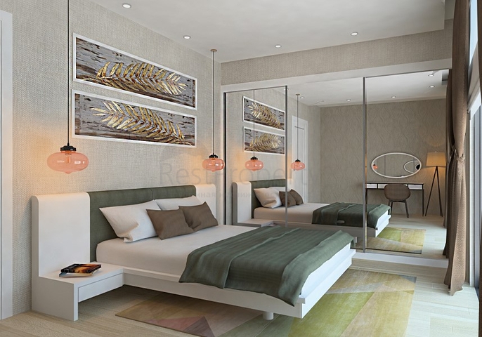 Апартаменты от застройщика на пляже Клеопатры