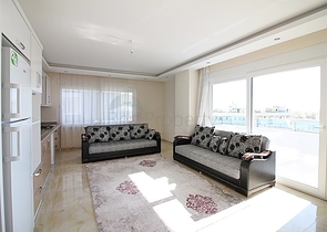 Двухкомнатная меблированная квартира в новом доме