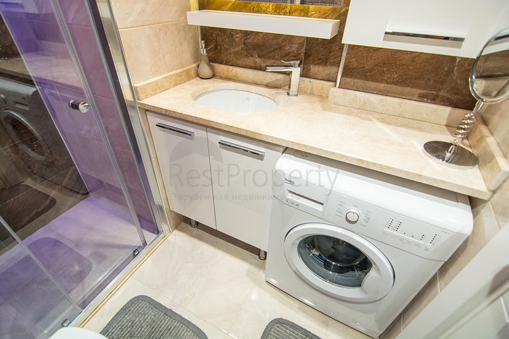 Двухкомнатные апартаменты в центре Алании