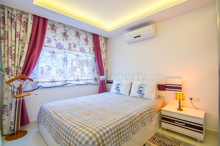 Двухкомнатные апартаменты в центре Алании