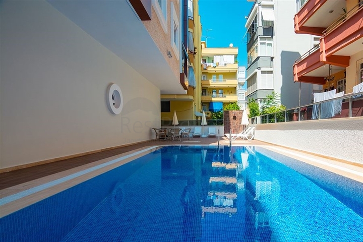 Двухкомнатные апартаменты в центре Алании