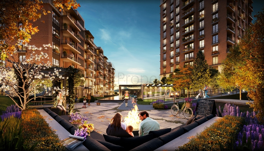 Финансовый городок в районе Аташехир в азиатской части Стамбула