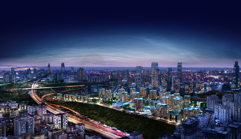 Финансовый городок в районе Аташехир в азиатской части Стамбула