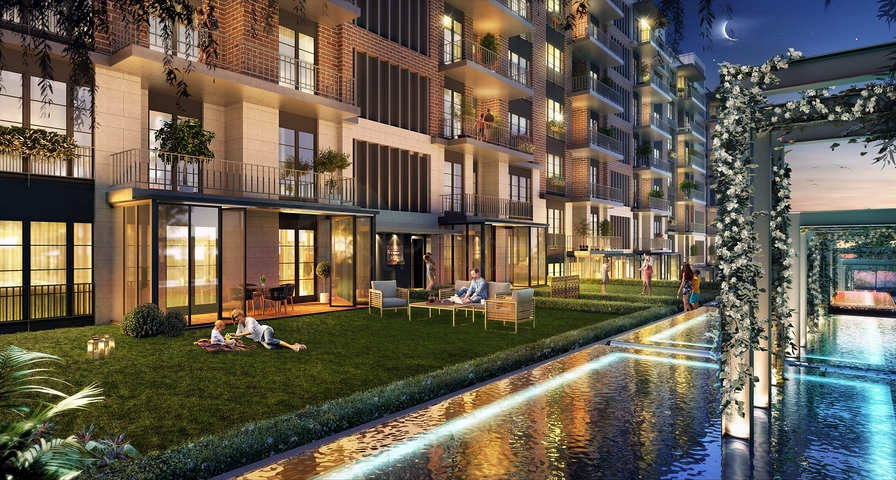 Финансовый городок в районе Аташехир в азиатской части Стамбула