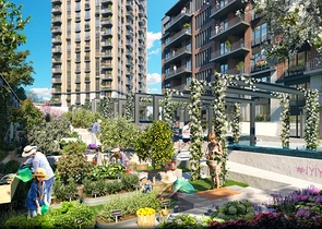 Финансовый городок в районе Аташехир в азиатской части Стамбула