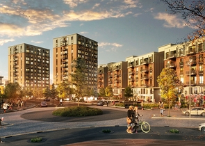 Финансовый городок в районе Аташехир в азиатской части Стамбула