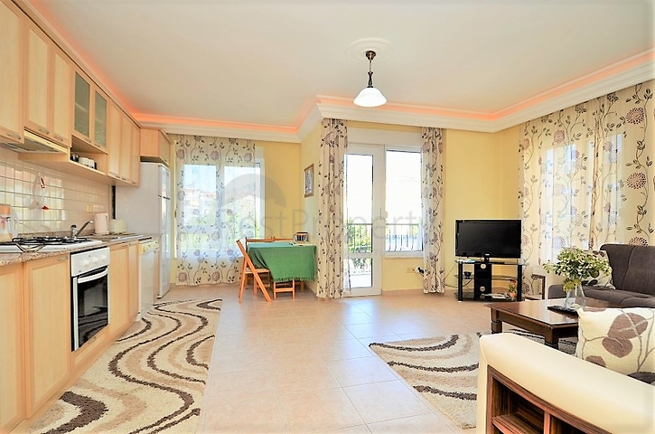 Меблированные апартаменты 1+1 в Аланье