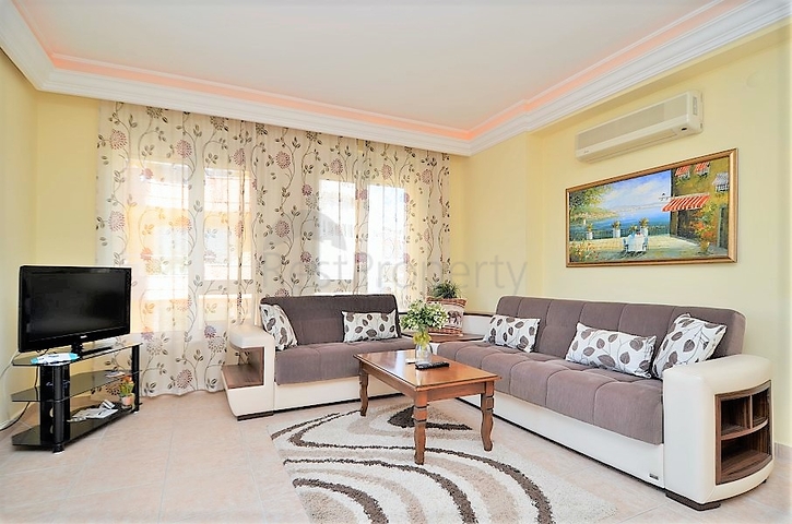 Меблированные апартаменты 1+1 в Аланье