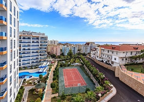 Пентхаус с планировкой 2+1 в Тосмуре