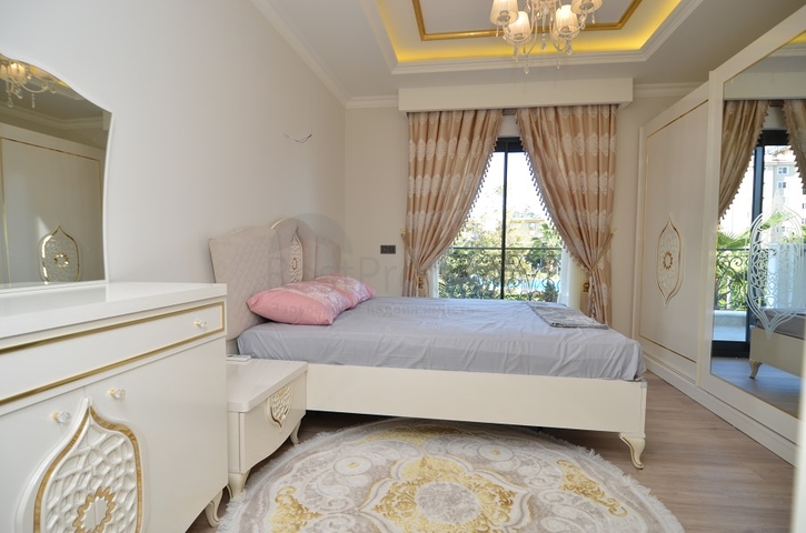 Апартаменты класса Люкс в аренду, с планировкой 2+1 в центре Алании