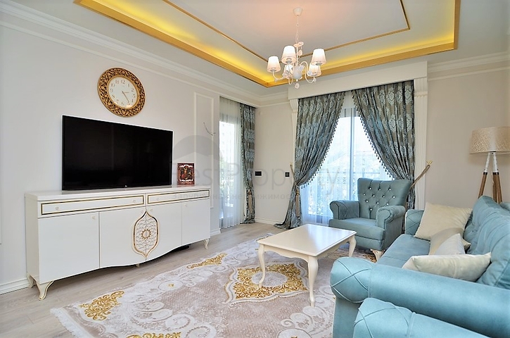 Апартаменты класса Люкс в аренду, с планировкой 2+1 в центре Алании